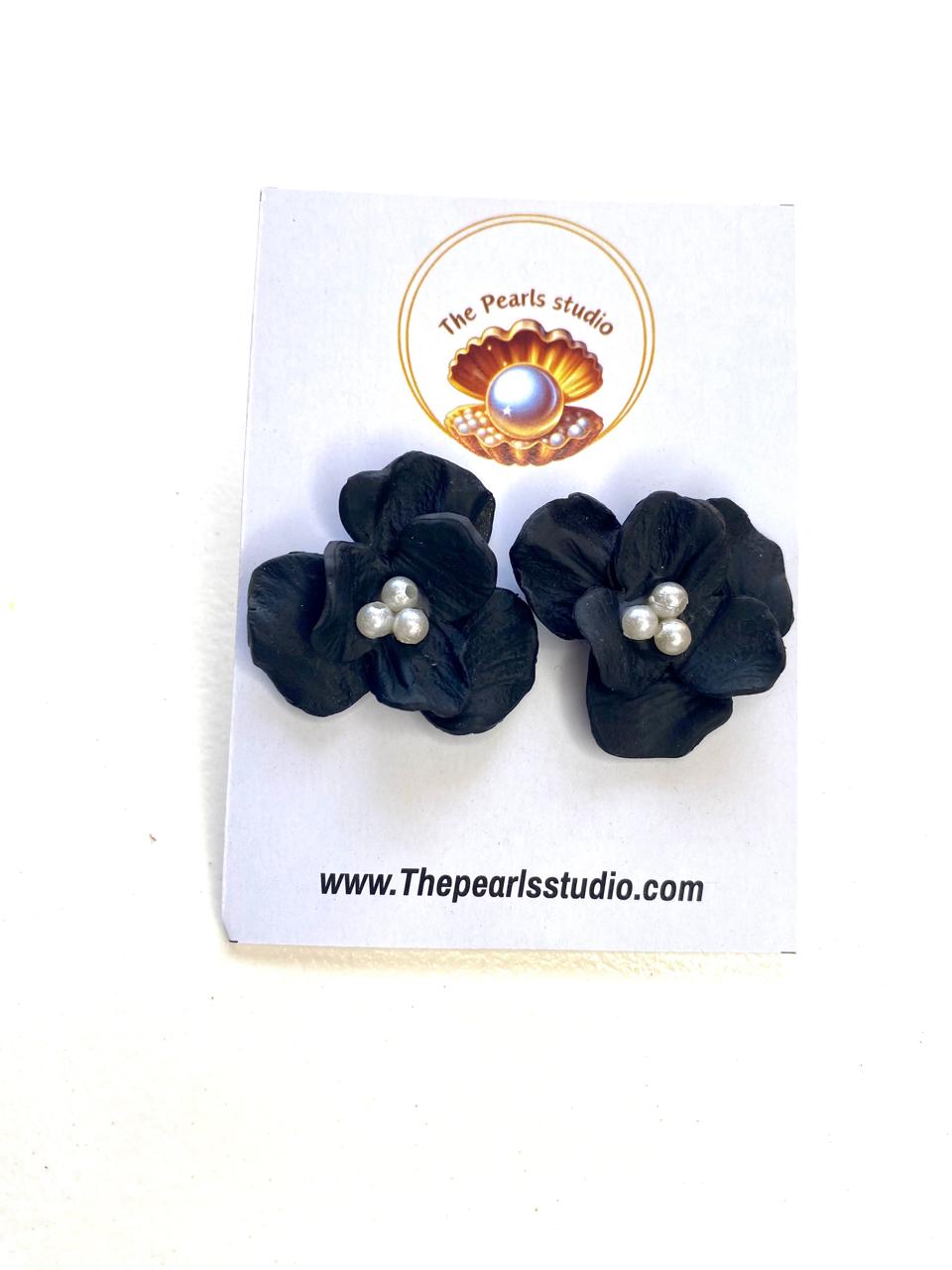 velvet bloom studs