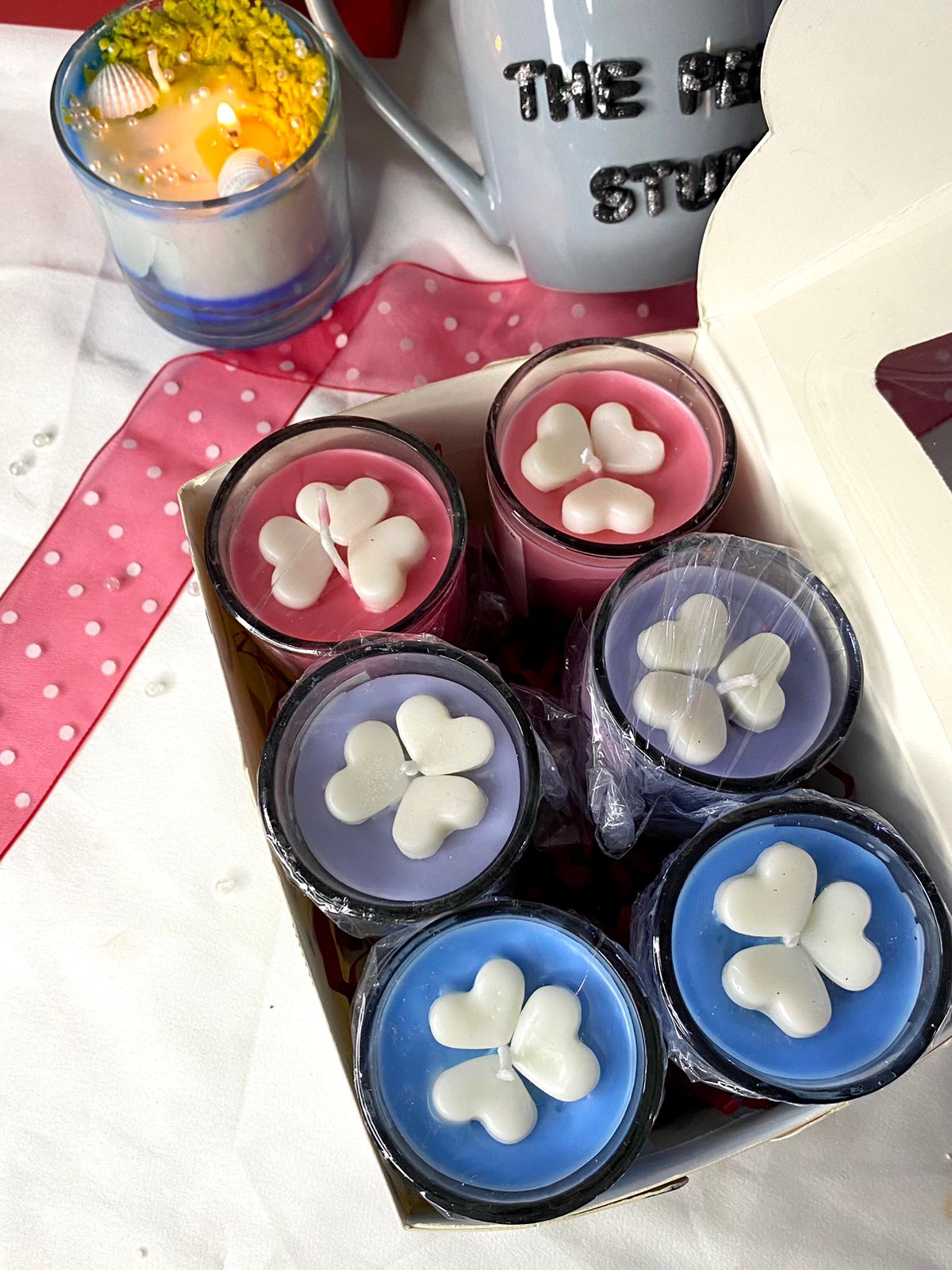 Sweet love shot~ candle hamper