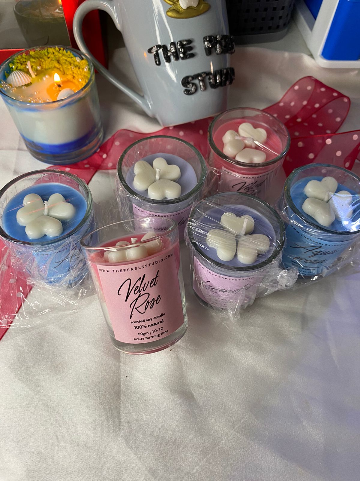 Sweet love shot~ candle hamper