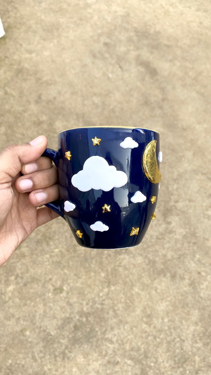 Galaxy theme mug