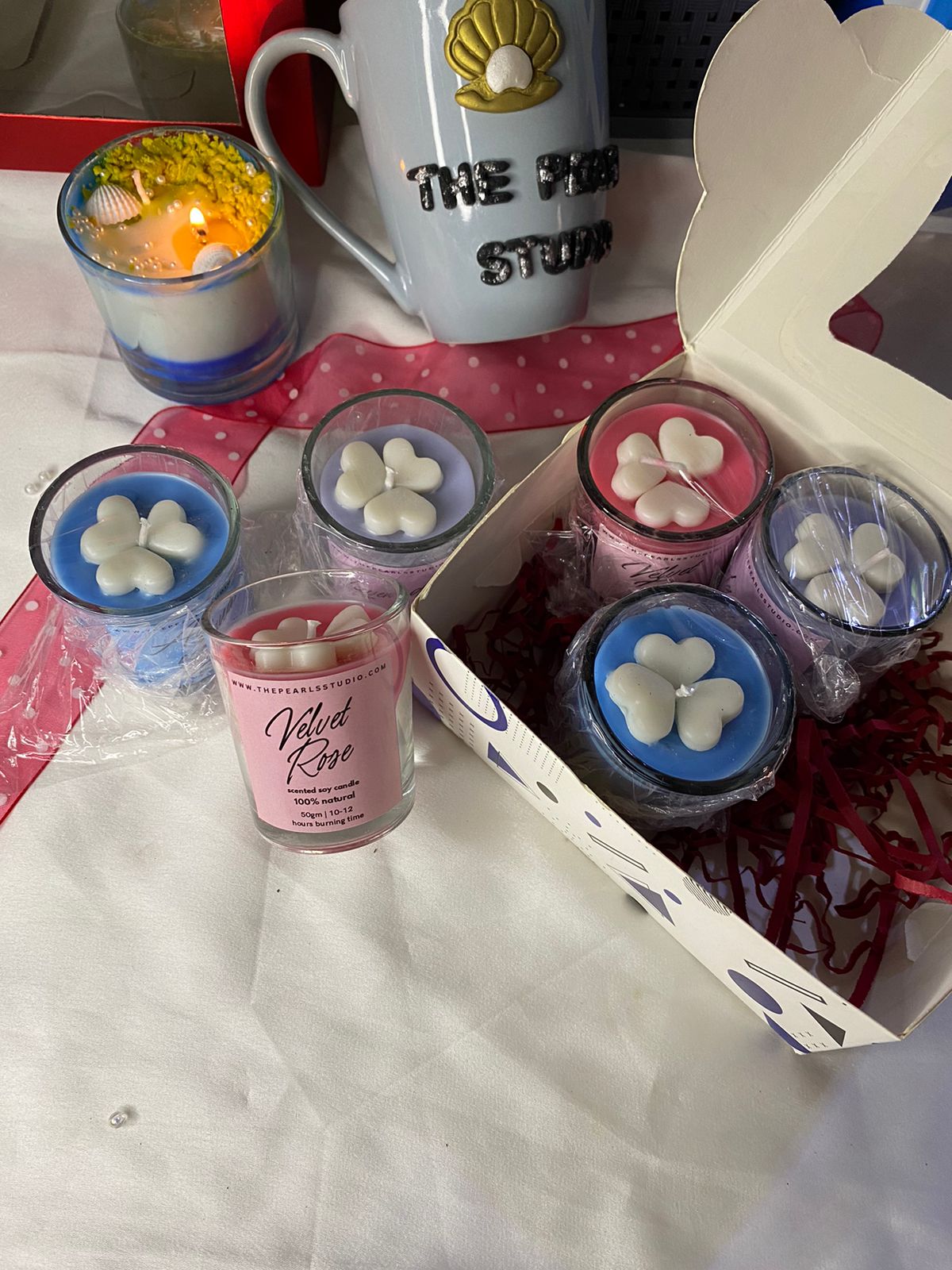 Sweet love shot~ candle hamper